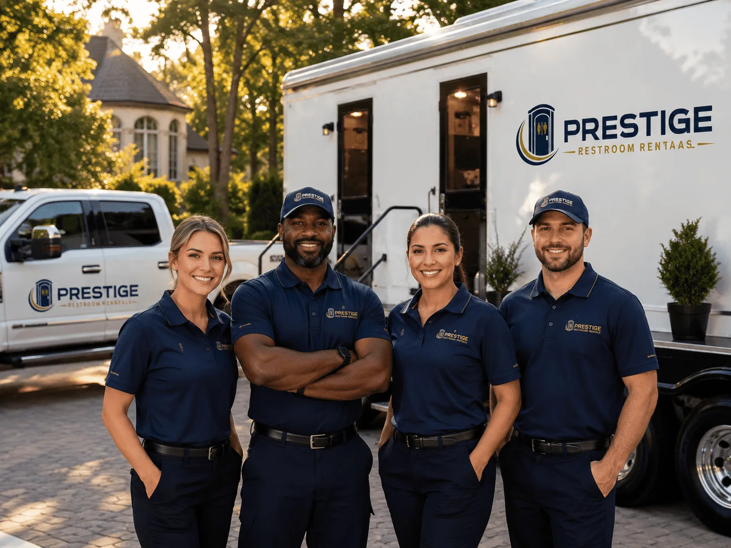 Trusted Luxury Portable Restrooms company in Montezuma, NC
